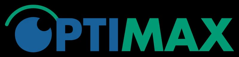 The Optimax logo.