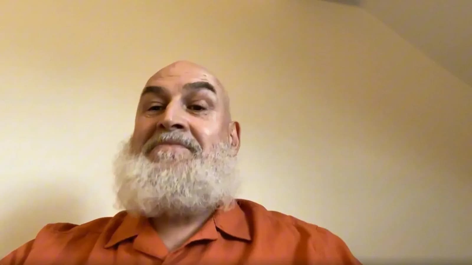 Steve, cataract surgery — still from the film