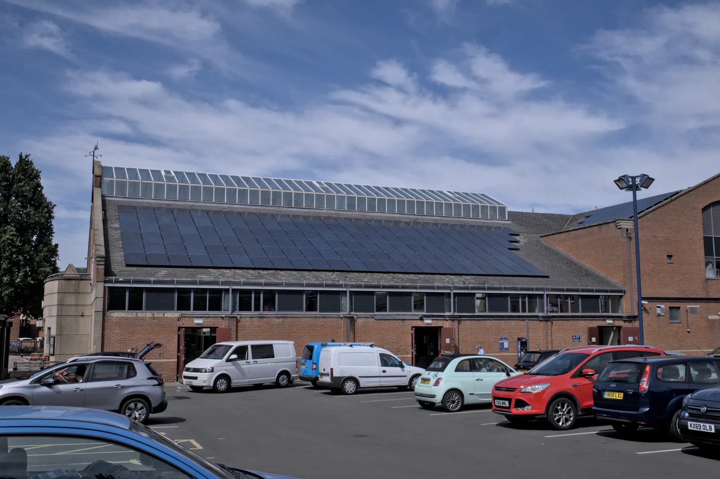 The Market Hall at Market Harborough, the town’s landmark building.